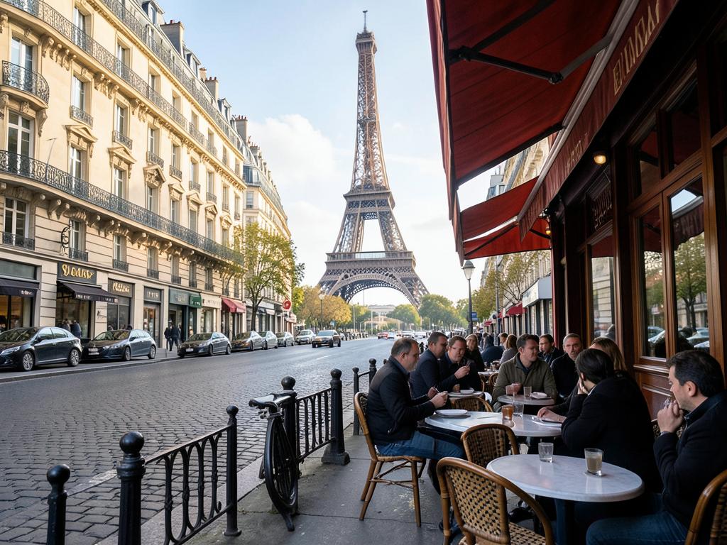 Vista de Francia